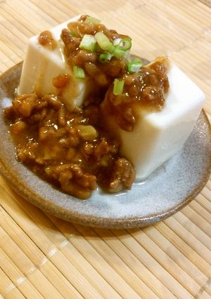 やみつき! スプーン計量 秋色餡かけ豆腐-レシピのメイン写真