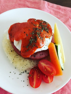 【マジ洋風卵ご飯】エッグ米ネディクト!?-レシピのメイン写真
