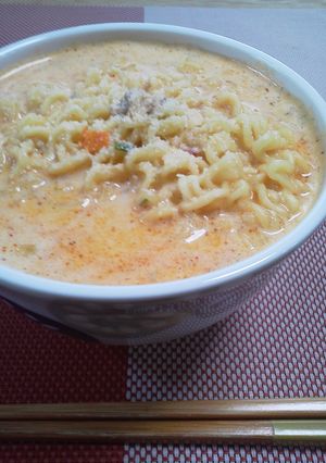 ミルキー辛ラーメン-レシピのメイン写真