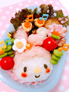 マイメロ♡キャラ弁♡お弁当♡-レシピのメイン写真