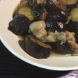 なすと豚バラ肉のオイスターソース煮