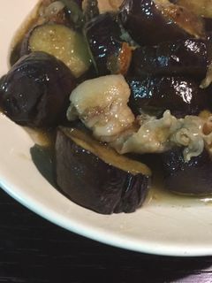 なすと豚バラ肉のオイスターソース煮-レシピのメイン写真