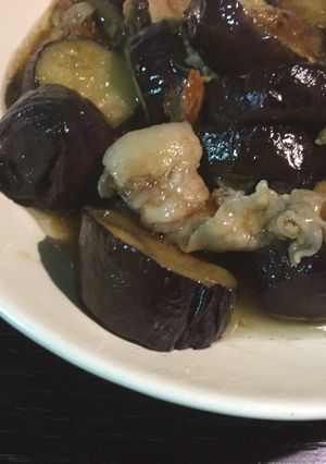 なすと豚バラ肉のオイスターソース煮-レシピのメイン写真