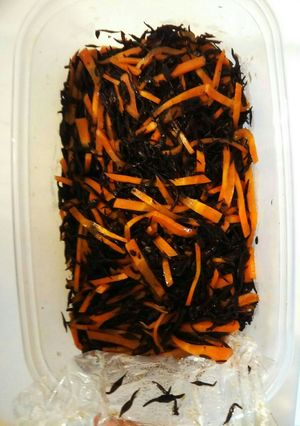 レンジでひじきの煮物-レシピのメイン写真