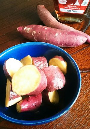 簡単!さつまいものメープルシロップ和え-レシピのメイン写真