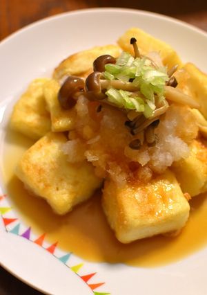 節約・こぶおろし揚げ出し豆腐-レシピのメイン写真