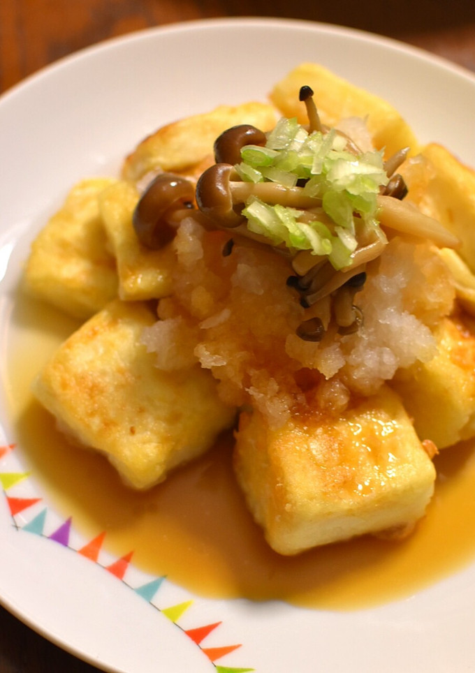 節約・こぶおろし揚げ出し豆腐-レシピのメイン写真