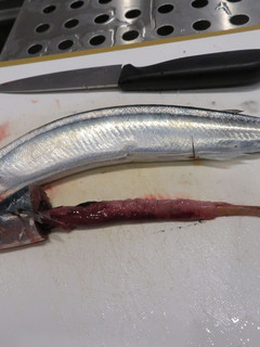 秋刀魚の腸を簡単に抜く方法-レシピのメイン写真
