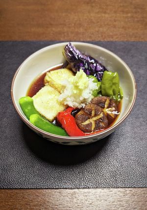 豆腐と野菜ときのこの揚げ浸し-レシピのメイン写真