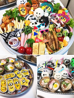 運動会♡お弁当♡ハロウィン♡キャラ弁-レシピのメイン写真