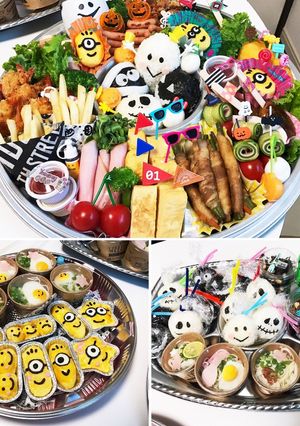 運動会♡お弁当♡ハロウィン♡キャラ弁-レシピのメイン写真