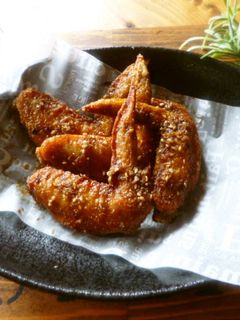 お酒がススム♡手羽先の揚げ漬け♪-レシピのメイン写真