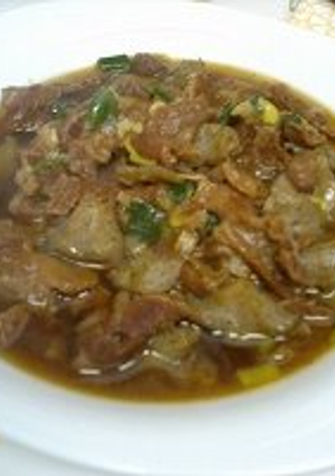 牛すじと蒟蒻の煮込み-レシピのメイン写真