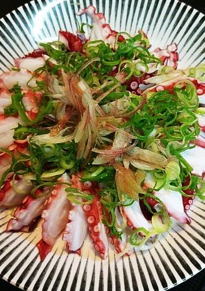 湯だこスライス☆バルサミコソース(^^)-レシピのメイン写真
