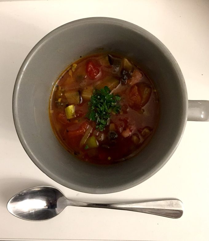 コンソメ不要。野菜たっぷりミネトローネ！-レシピのメイン写真
