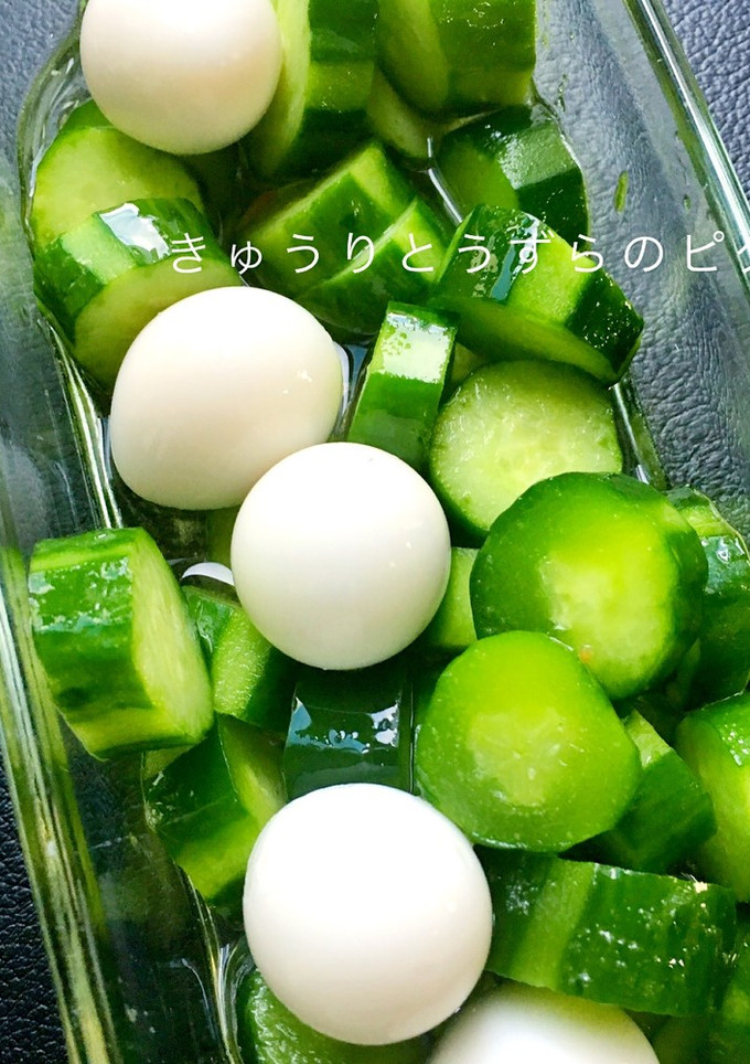漬けるだけ♪きゅうりとうずらのピクルス-レシピのメイン写真