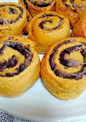 簡単きな粉消費あんパン-レシピのメイン写真