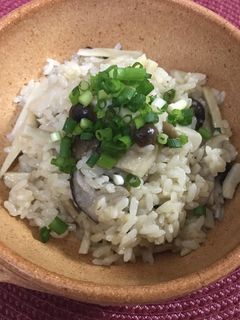 いろいろきのこのリゾット-レシピのメイン写真