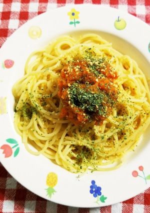 人参のこぶおろしスパゲティ-レシピのメイン写真