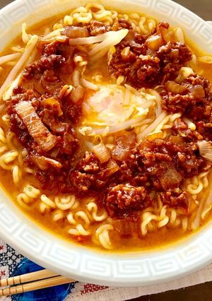 うま辛肉味噌ラーメン-レシピのメイン写真