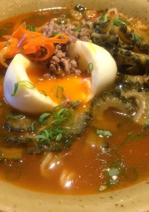 辛ゴーヤラーメン-レシピのメイン写真
