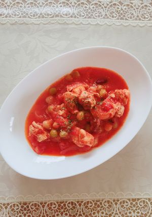 お肉やわらか♡鶏肉のトマト煮込み＊-レシピのメイン写真