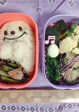 ハロウィンオバケちゃん弁当-レシピのメイン写真