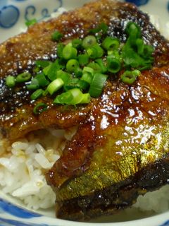 秋刀魚の照り焼き丼 柚子胡椒のたれで-レシピのメイン写真