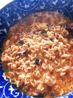 簡単★かきたま辛ラーメン-レシピのメイン写真