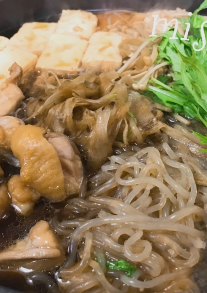 鶏すき焼き☆メインは鶏？それとも牛蒡か？-レシピのメイン写真