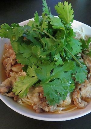 パクチー素麺-レシピのメイン写真