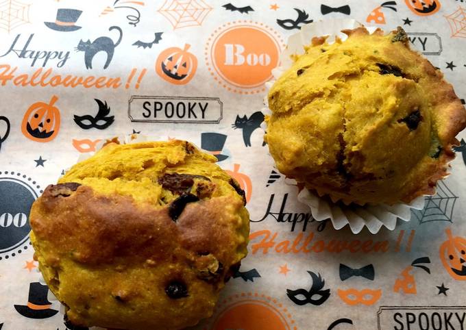 ハロウィン♡かぼちゃのカップケーキ by あきのぶどう