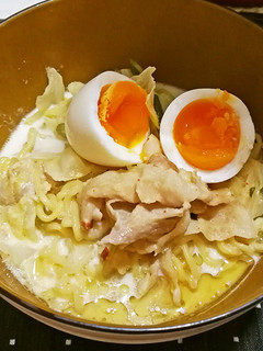 辛さ調整可!野菜と豚バラの豆乳辛ラーメン-レシピのメイン写真