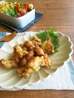 お弁当に♪カレー風味の塩唐揚げ-レシピのメイン写真