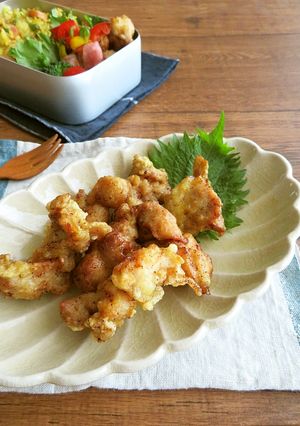 お弁当に♪カレー風味の塩唐揚げ-レシピのメイン写真