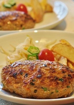 キムチーズinハンバーグ-レシピのメイン写真