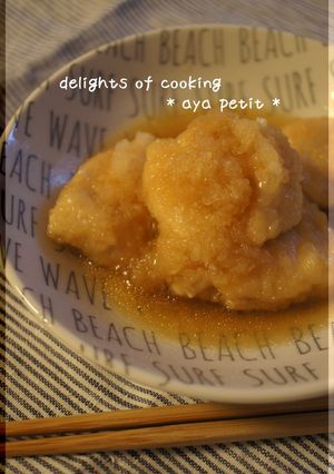 鶏むね肉のこぶおろし煮-レシピのメイン写真