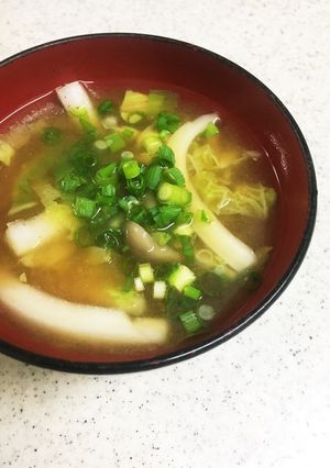 しめじと白菜のお味噌汁-レシピのメイン写真