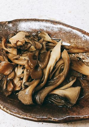 超簡単♪マイタケの市販の焼肉たれ炒め-レシピのメイン写真