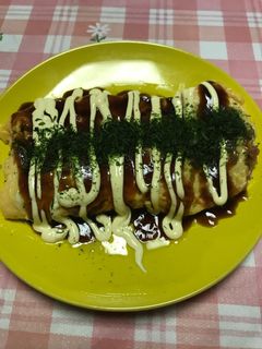 余り物で★とん平焼き風卵焼き-レシピのメイン写真