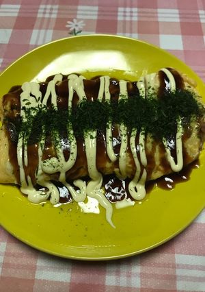 余り物で★とん平焼き風卵焼き-レシピのメイン写真