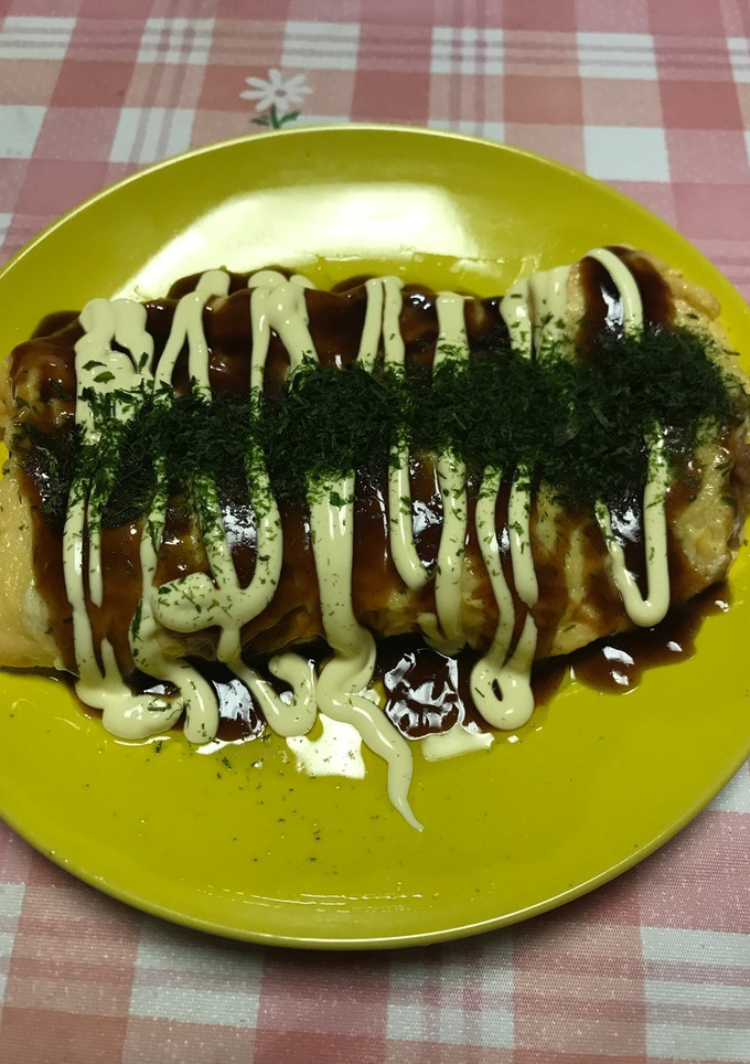 余り物で★とん平焼き風卵焼き-レシピのメイン写真