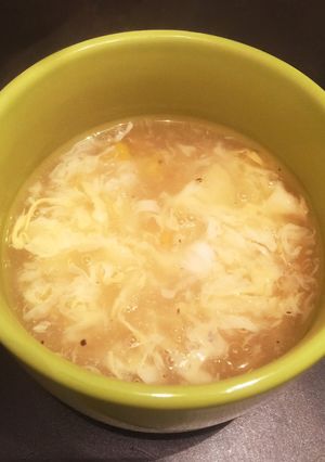 ふわふわ卵の中華風コーンスープ-レシピのメイン写真