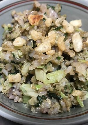 餃子餡の残りで！簡単ピラフ☆-レシピのメイン写真