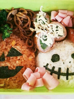 ハロウィーンのお弁当-レシピのメイン写真