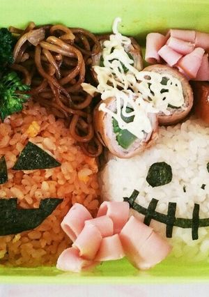 ハロウィーンのお弁当-レシピのメイン写真