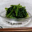簡単一品!!我が家の定番 春菊のごま和え