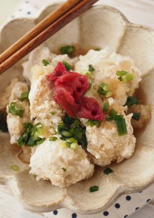 梅たまねぎ鶏団子-レシピのメイン写真