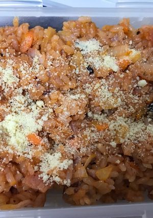 シンプルなチーズ入りケチャップライス☆-レシピのメイン写真