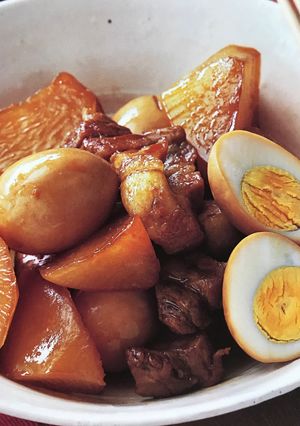 大根と豚肉の甘辛煮-レシピのメイン写真